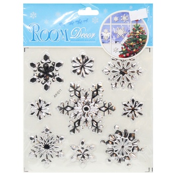 Christmas Window Stickers in Assortment - buy, prices for MegaMarket - photo 3