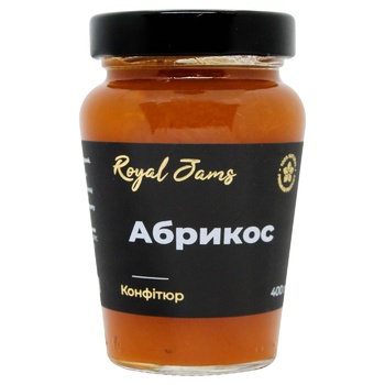 Royal Jams Apricot Confiture 400g - buy, prices for MegaMarket - photo 1