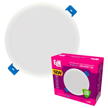 ELM Lamp LED Built-in Round Grace 12W 4000 26-0091 - buy, prices for ULTRAMARKET - photo 3