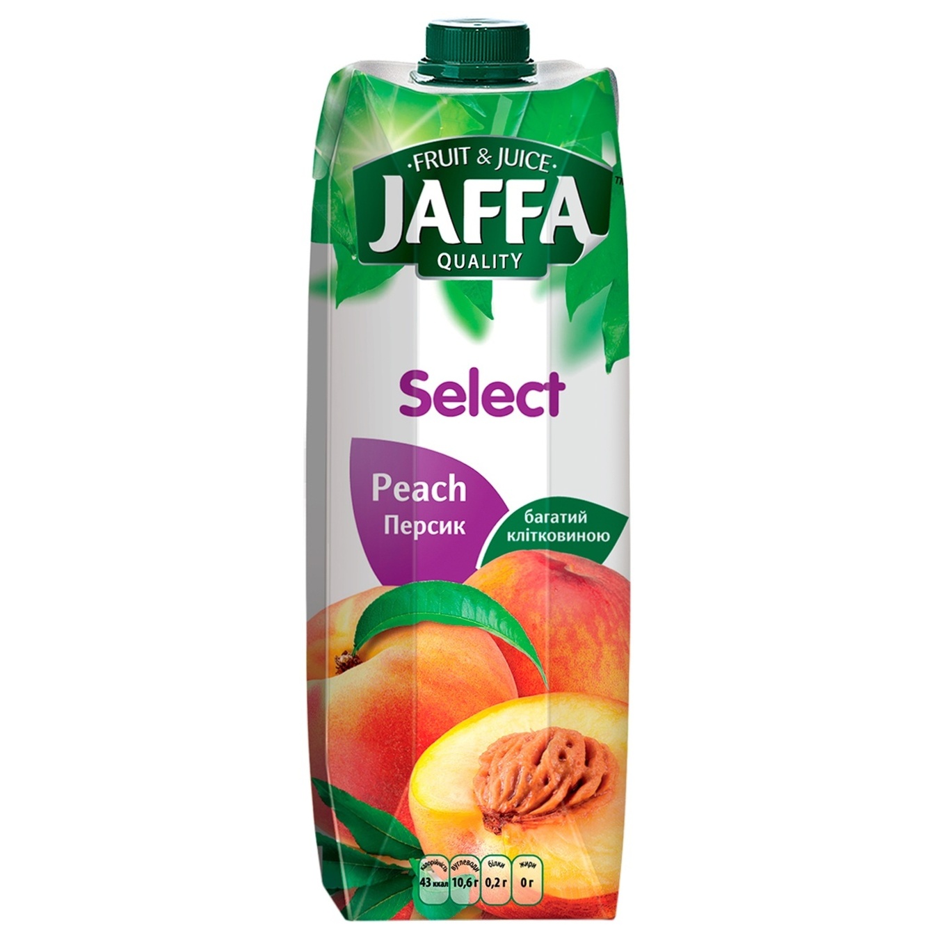 

Нектар Jaffa Select Персиковый 0,95л