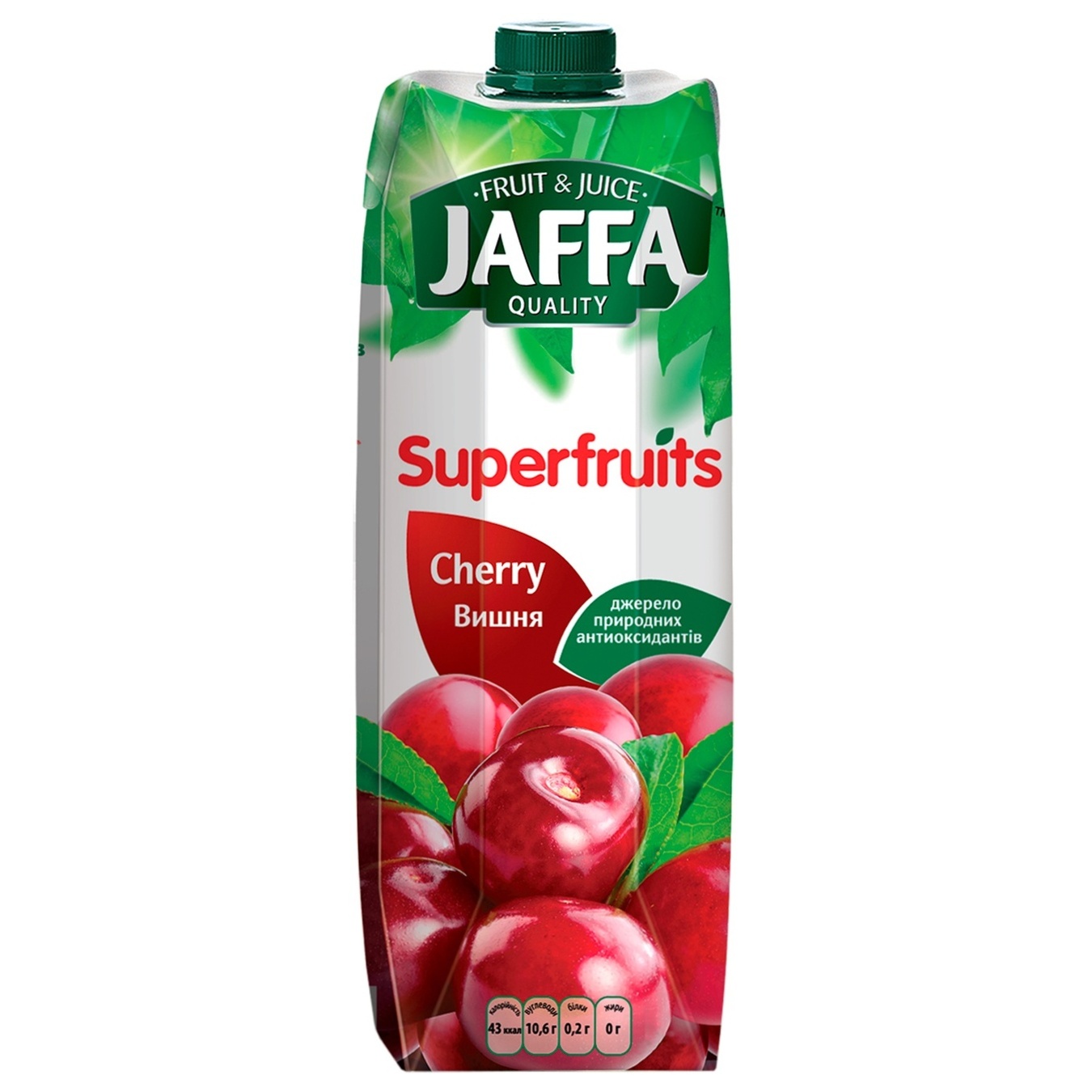 

Нектар Jaffa Superfruits Вишневый 0,95л