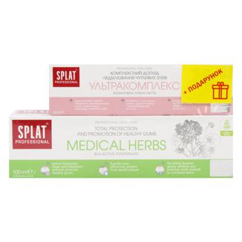 Splat Medicinal Herbs Toothpaste 100ml + Ultra Complex 40ml - buy, prices for ULTRAMARKET - photo 1