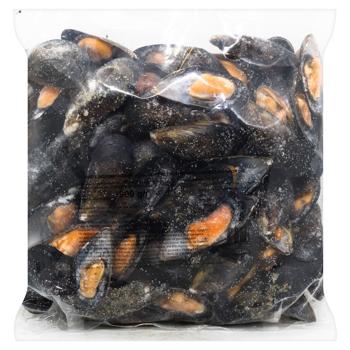 Pesbasa Frozen Mussels in Half-shell 80/100 1kg