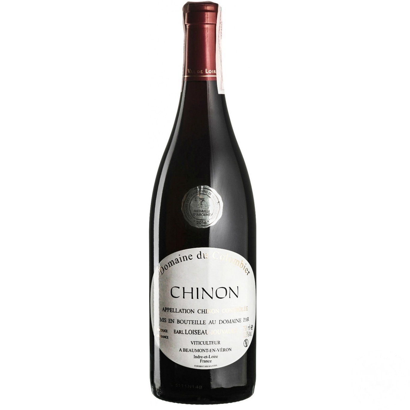 

Вино Domaine Du Colombier Chinon красное сухое 13% 0,75л
