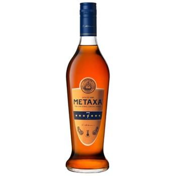 Напиток алкогольный Metaxa 7 звезд 40% 0,7л - купить, цены на - фото 1