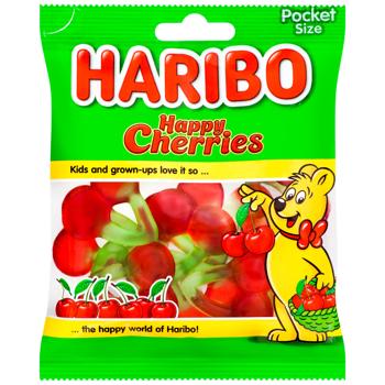 Haribo Happy Cherries Jelly Candy 80g - buy, prices for Epicentr FOOD - photo 1