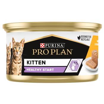 Корм влажный Purina Pro Plan Healthy Start с курицей для котят 85г - купить, цены на MasterZoo - фото 2