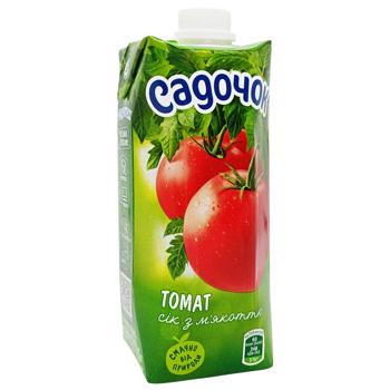 Сок Садочок томатный с солью 0,5л - купить, цены на - фото 2