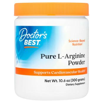 L-аргинин, Doctor's Best, 300 г. - купити, ціни на Біотус - фото 1