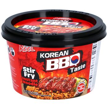 Локшина Cung Dinh Kool Korean BBQ швидкого приготування 105г - купити, ціни на Auchan - фото 1