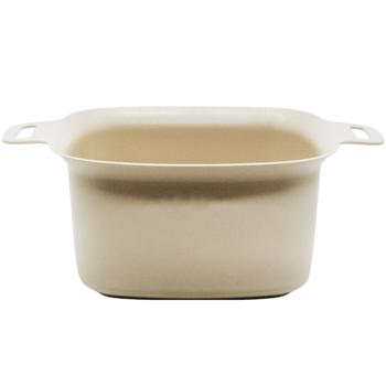 Миска Ekodeo квадратная с ручками бежевый 3л - купить, цены на Auchan - фото 2