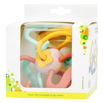 Baby Team Developmental Rattle Teether From 6 Months