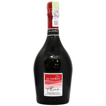 La Tordera Prosecco Doc Treviso Alne Millesimato Extra Dry White Sparkling Wine 11.5% 0.75l - buy, prices for ULTRAMARKET - photo 1