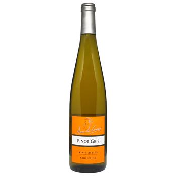 Вино Anne deLaweiss Pinot Gr 0,75л н/сухе біле 13%Франція - купить, цены на КОСМОС - фото 1