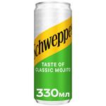Schweppes Classic Mojito Carbonated Drink 0.33l