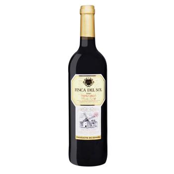 Finca Del Sol Tinto Seco red dry wine 13% 0.75l