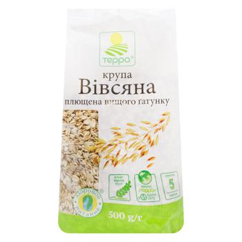 Крупа вівсяна Терра плющена вищого ґатунку 500г - купити, ціни на Таврія В - фото 2