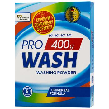Pro Wash Universal Washing Powder 400g - buy, prices for EKO Market - photo 1