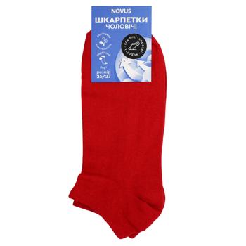Novus Short Men's Socks s.25-27 Red