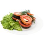 Eggplant and Tomato Steak