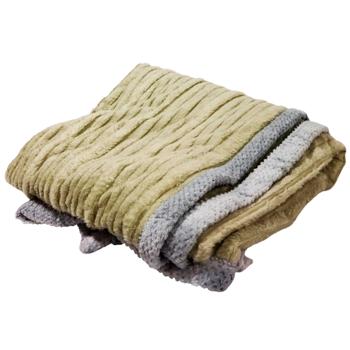 Плед Koloco Візерунок флісовий 150х200см - купити, ціни на Cупермаркет "Харків" - фото 1