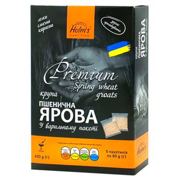 Крупа Holm'sпшеничная яровая 400г - купить, цены на Чудо Маркет - фото 1