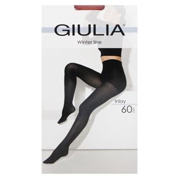 Giulia Inlay 60 Den Women's Tights s.4 Bombay Brown