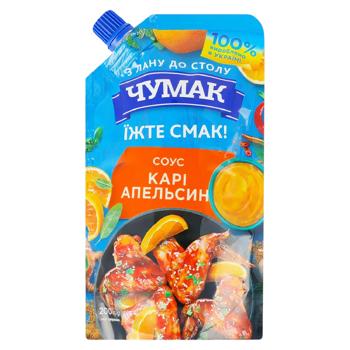Соус Чумак Карі апельсин 200мл - купить, цены на Grono - фото 1