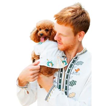 Вишиванка чоловіча Pet Fashion Ostap L - купити, ціни на MasterZoo - фото 1