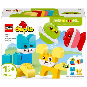 Конструктор Lego Duplo My First Чарівні творчі домашні улюбленці 3 в 1 10477 - купити, ціни на NOVUS - фото 3