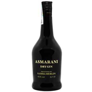 Джин Asmarani Dry Gin 40% 0,7л