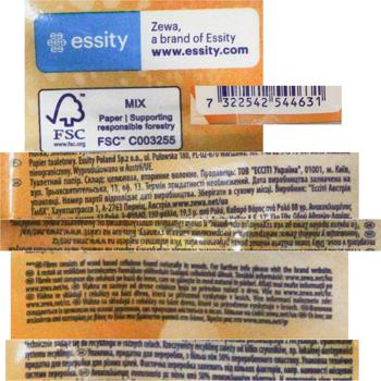 Zewa Deluxe Cashmere Peach 3-ply Toilet Paper 32pcs - buy, prices for MegaMarket - photo 2