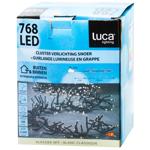 Luca Lighting Cluster Garland 768 LED 5.6m White Light