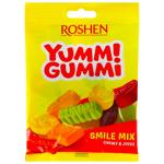 Цукерки Roshen Yummi Gummi Smile Mix 70г