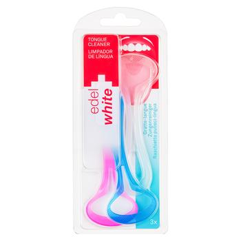 Edel White Tongue Cleaner 3pcs - buy, prices for ULTRAMARKET - photo 1
