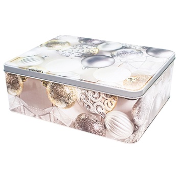 Коробка для печива 270x190xh95mm - купить, цены на Auchan - фото 1