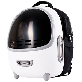 Lapka Backpack Carrier for Cats Up to 8kg 33.5x28x43cm White - buy, prices for MasterZoo - photo 2