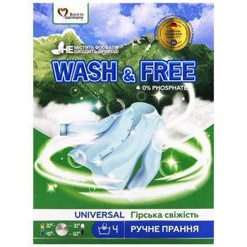 powder detergent wash&free mountain freshness 400g Ukraine - buy, prices for - photo 3