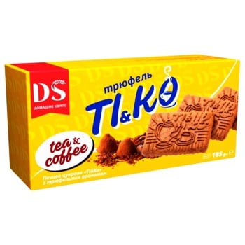 Domashnie Svjato ТІ&КО Truffle Flavored Cookies 185g - buy, prices for EKO Market - photo 1