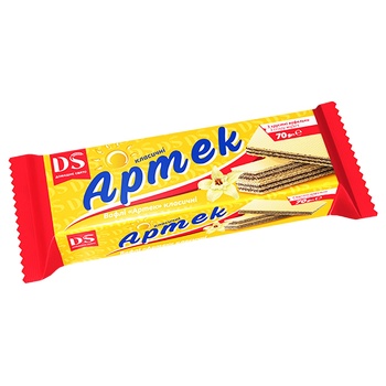 Domashnie Sviato Artek Classic Waffles 70g - buy, prices for Chudo Market - photo 1