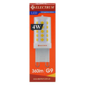 Лампа Electrum світлодіодна капсула LC-15 4W G9 4000K - купити, ціни на ULTRAMARKET - фото 2