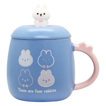 Good Luck to Bunny Ceramic Cup 400ml in Assortment - buy, prices for Za Raz - photo 2