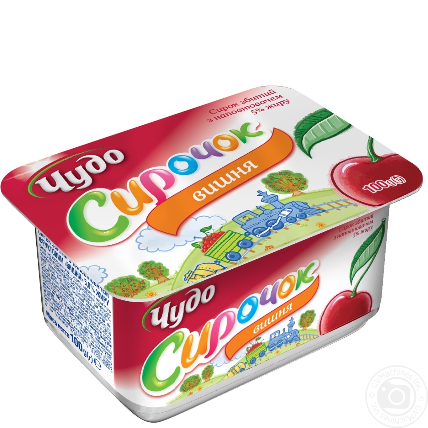 Cottage Cheese Smachnenkiy With Cherry 5 100g Dairy And Eggs