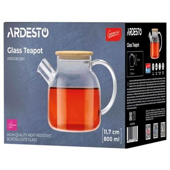 Заварник Ardesto Gemini 800мл - купити, ціни на МегаМаркет - фото 3