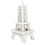 Shiny White Eiffel Tower Pendant