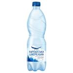 Вода сильногазированная Карпатская Джерельна минеральная 0,5л