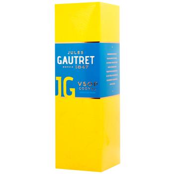 Коньяк Jules Gautret VSOP 40% 0,7л - купити, ціни на - фото 2