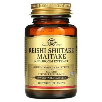 Solgar Maitake, Reishi and Shiitake Extract 50 capsules