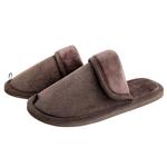 Twins HS-OZ 8688 Corduroy/Velour Brown Men's Slippers s.40-41