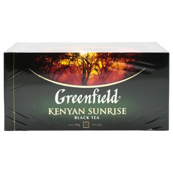 Greenfield Kenyan Sunrise Black Tea 2g*25pcs - buy, prices for - photo 3